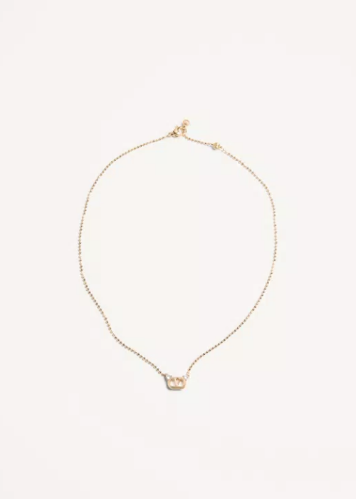 Ovalette Necklace In Metal And Swarovski