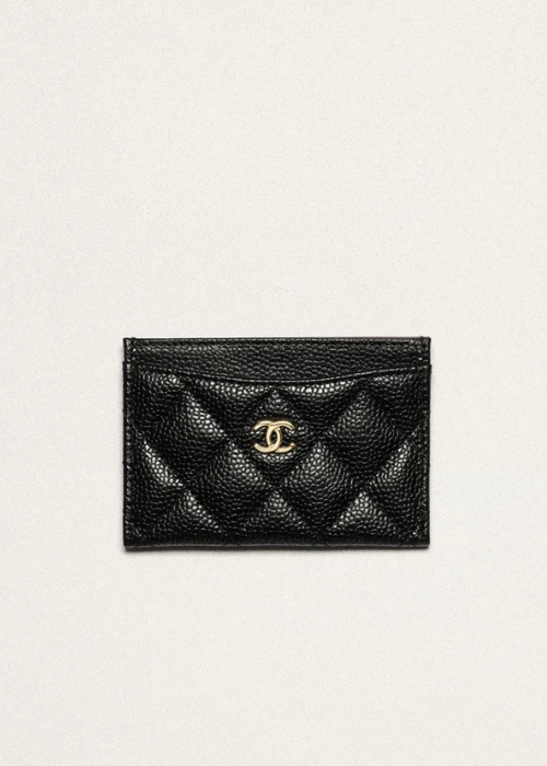 Boy chanel flap card holder