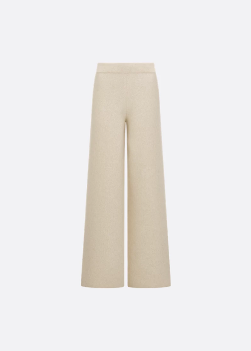 Reversible Flared Pants Gold-Tone Metallic