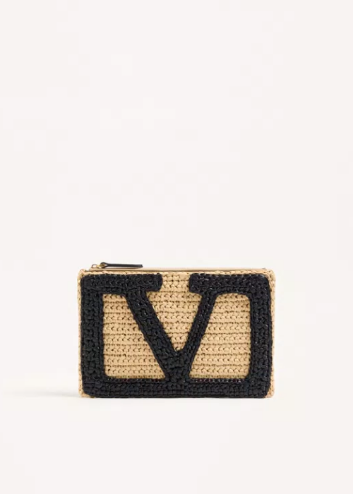 Valentino Garavani Viva Superstar Raffia