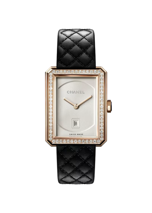 BOY·FRIEND Watch BEIGE GOLD & Calfskin - H6588