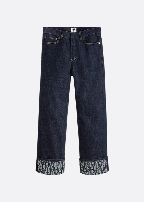 Miniborsa Miss Caro Jacquard Dior Oblique blue