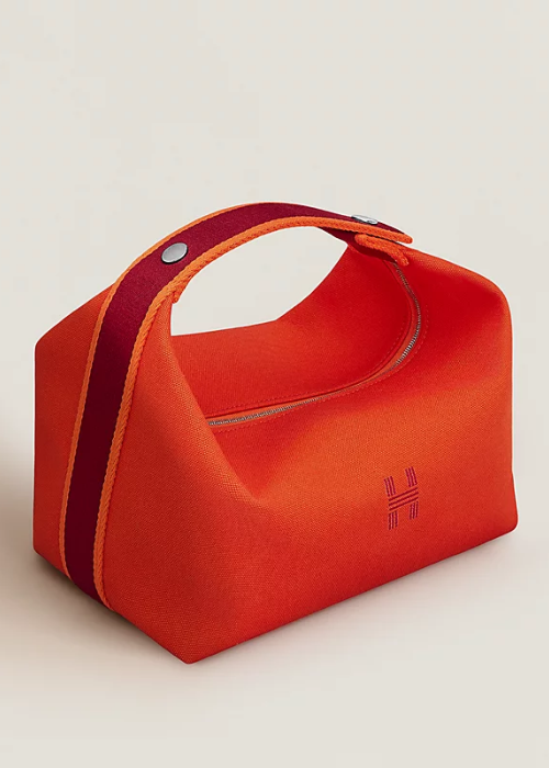 Hermès Bride-a-Brac case in canvas 