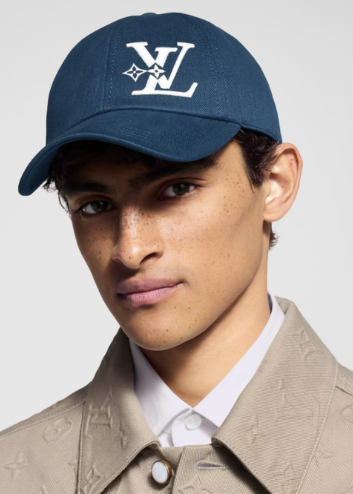 Louis Vuitton LV Smash Cap in Navy Blue