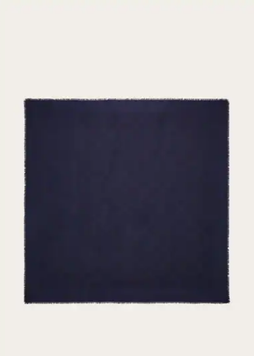 erragamo embroidered-logo Shawls. 