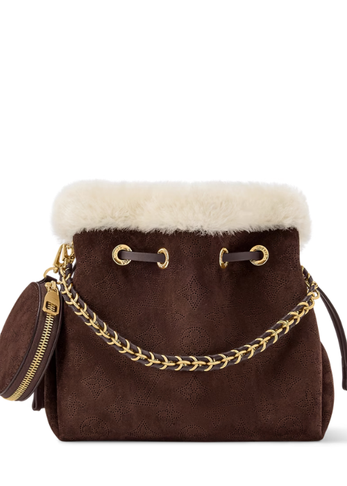 Louis Vuitton Bella Bucket Bag Cozygram Edition in Chocolate 