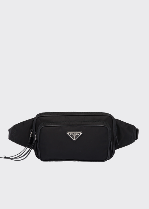 Prada Re-Nylon Belt Bag / Fanny Pack in Nero