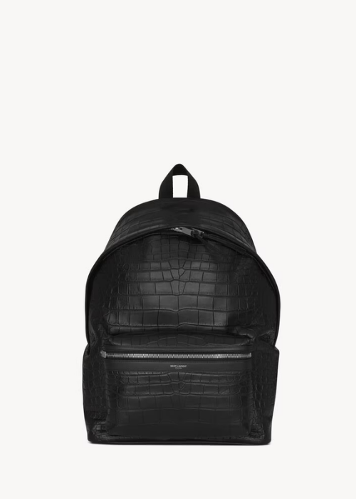 Saint Laurent – Saint Laurent City Leather Backpack 