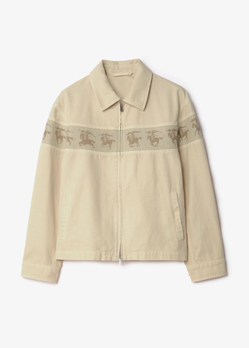 Galloping Knight Cotton Canvas Jacket