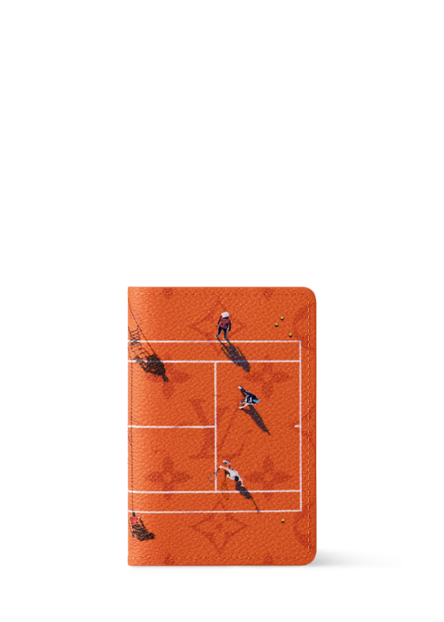 Louis Vuitton Monogram Tennis Clay Passport Cover 