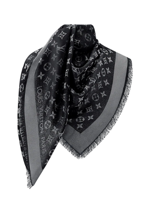 Monogram Shine Shawl