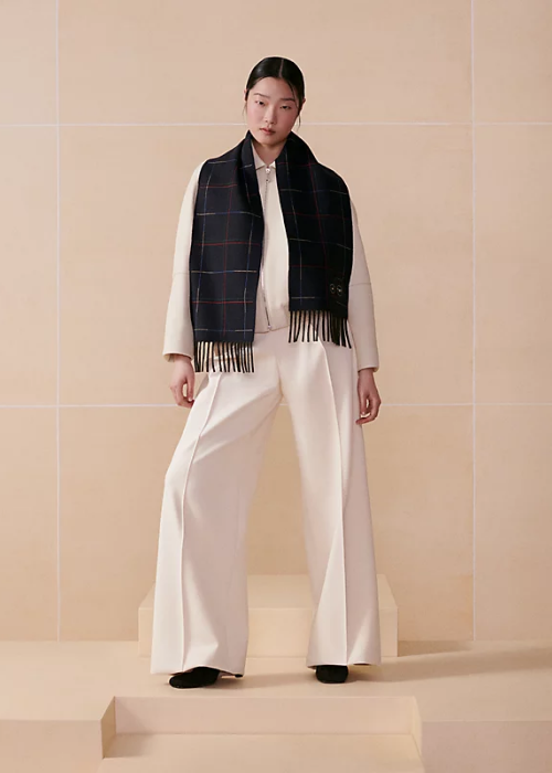 Brodee A Toute Berline ! scarf - Blue