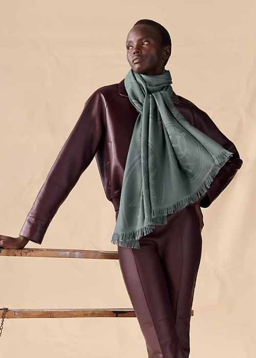 Grey - Cashmere shawls and stoles