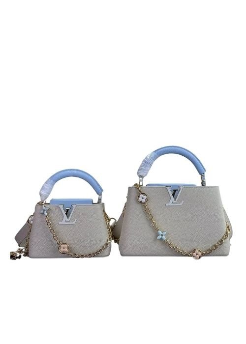 Louis Vuitton Capucines Mini & BB Bags – Quartz & Light Blue