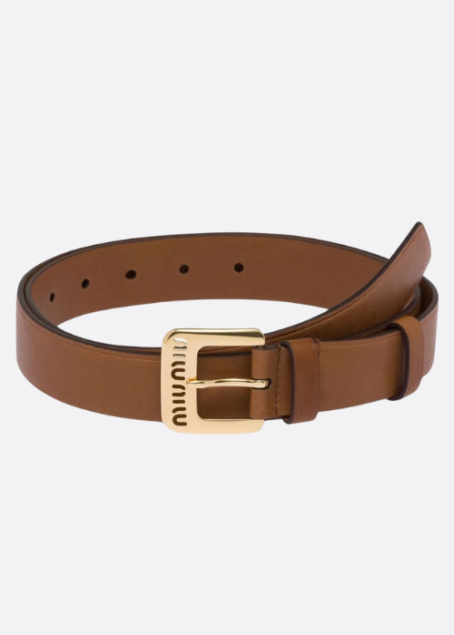 Nappa Leather Belt