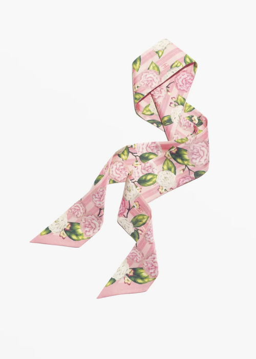 Maxi bow bag, Washed denim 