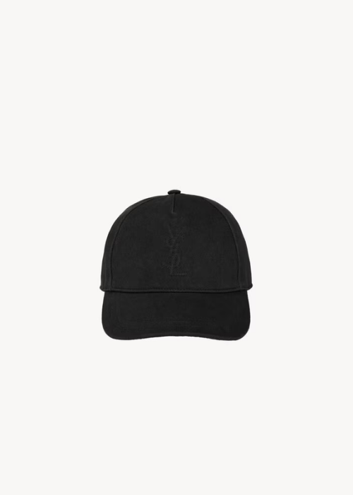 Saint Laurent Cassandre embroidered baseball cap