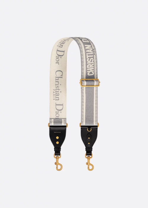 Adjustable Shoulder Strap with Ring Black Christian