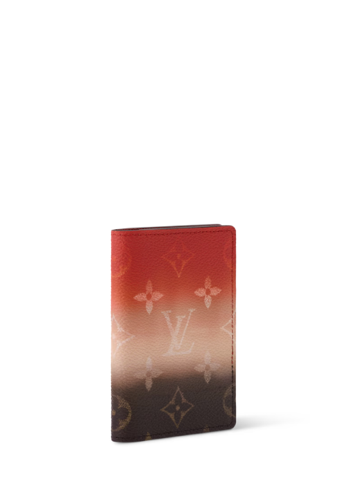 Louis Vuitton Monogram Pigment Pocket Organizer in Orange 