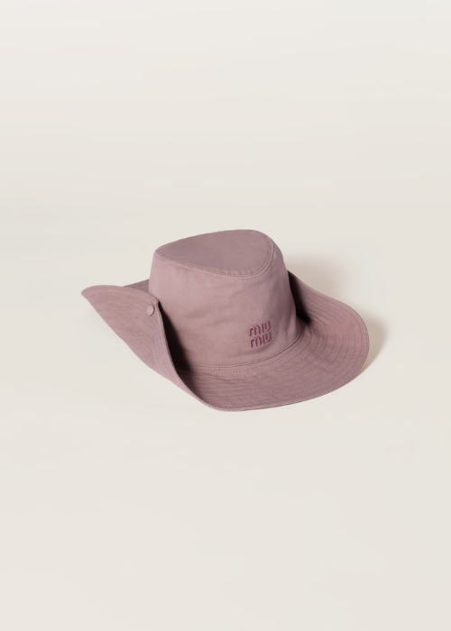Miu Miu Gabardine Cowboy Hat