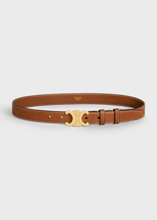 M Calfskin Triomphe Belt