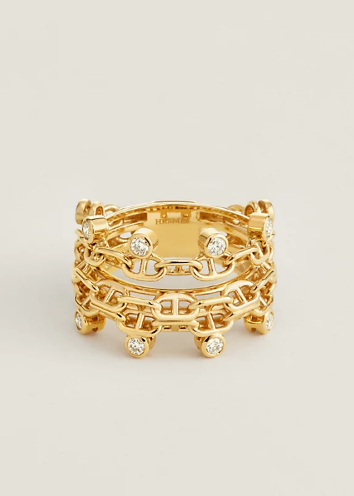 Hermès Chaîne d'Ancre Calypso ring