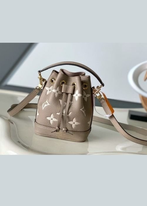 Louis Vuitton Nano Noé – Bicolor Monogram Empreinte Leather