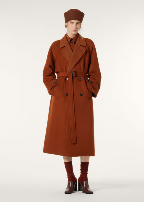 Foster Coat Cashmere Sanguine Pencil