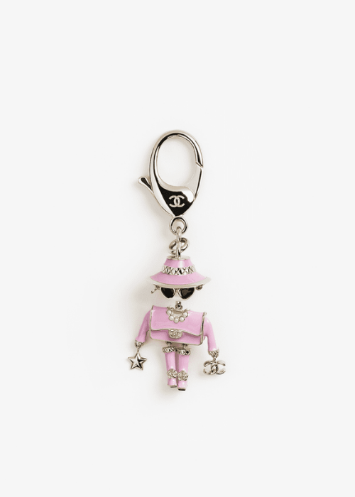 Bag charm - Metal, resin 