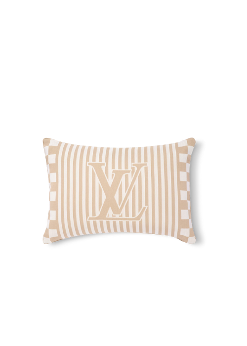 LV Graphical Beach Cushion