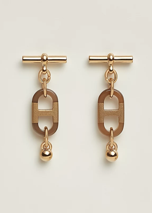 Hermès sur Mer earrings, small model