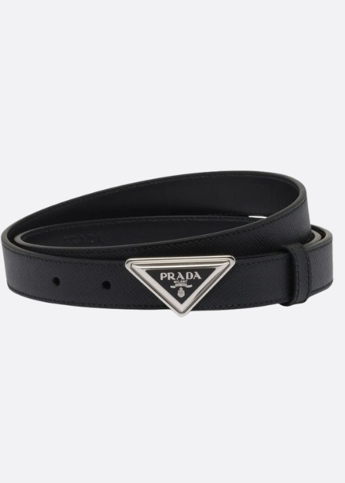 Prada Logo Reversible Belt