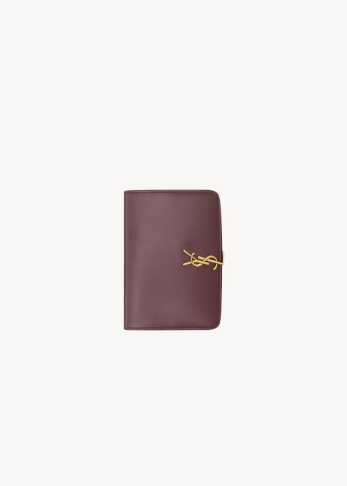 Saint Laurent Voltaire passport case