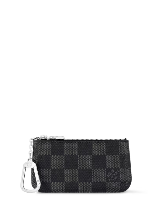Louis Vuitton Key Pouch in Damier Graphite Canvas