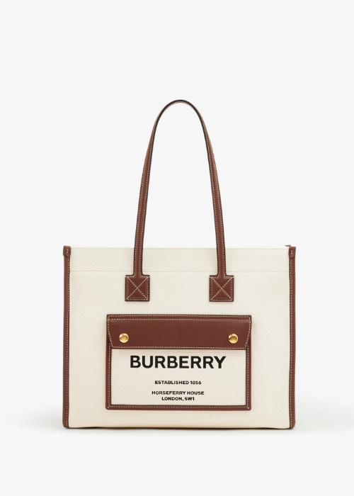 Burberry Medium Canvas Freya