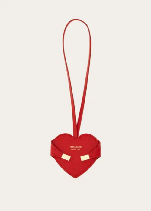 Ferragamo Hug Heart Mirror Charm