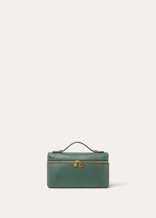 Loro Piana Extra Pocket Charm in Grained Calfskin