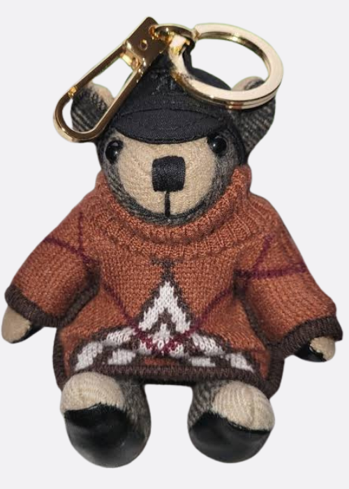Thomas Bear Charm in Highneck Sweater