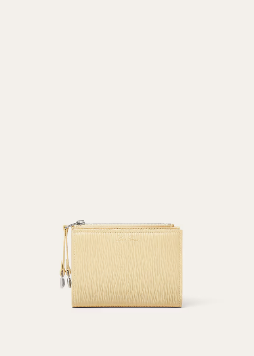 Extra Bifold Zip Wallet Ox Leather Chantilly