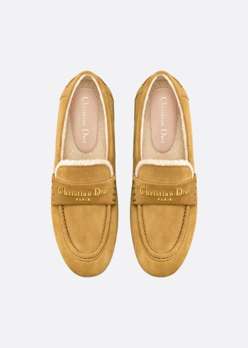 DiorAlps Dior Boy Loafer Camel Suede Calfskin | DIOR