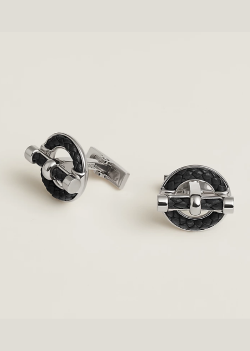 Flibustier cufflinks - Black |