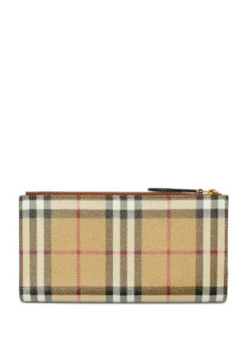 House Check Flap Women’s Long Wallet