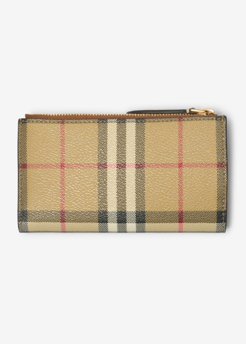 House Check Flap Women’s Long Wallet