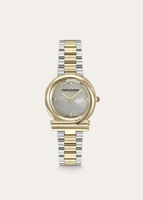 Gancini Twisted 32mm Watch - Women | Ferragamo