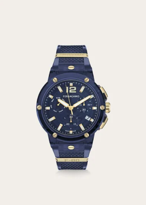 F-80 Translucent Watch - Men | Ferragamo