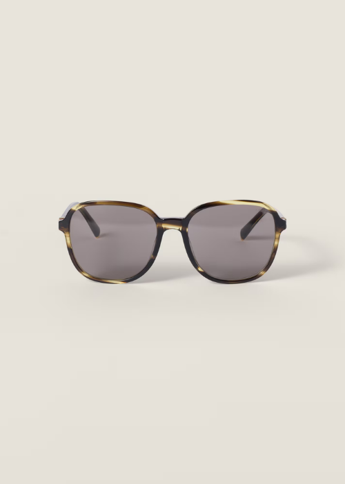 Grey Lenses Miu Regard Sunglasses | Miu Miu