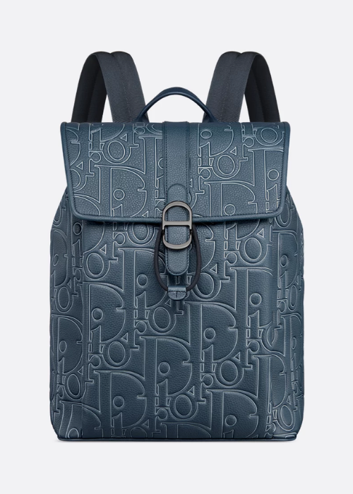 Dior Daily-rugzak met flap Marineblauw Dior Gravity