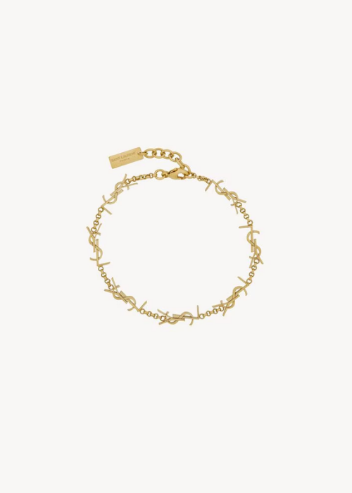 CASSANDRE multi-charm bracelet in metal in Gold