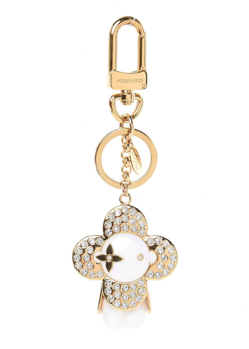 Metal Crystal Vivienne Key Holder & Charm