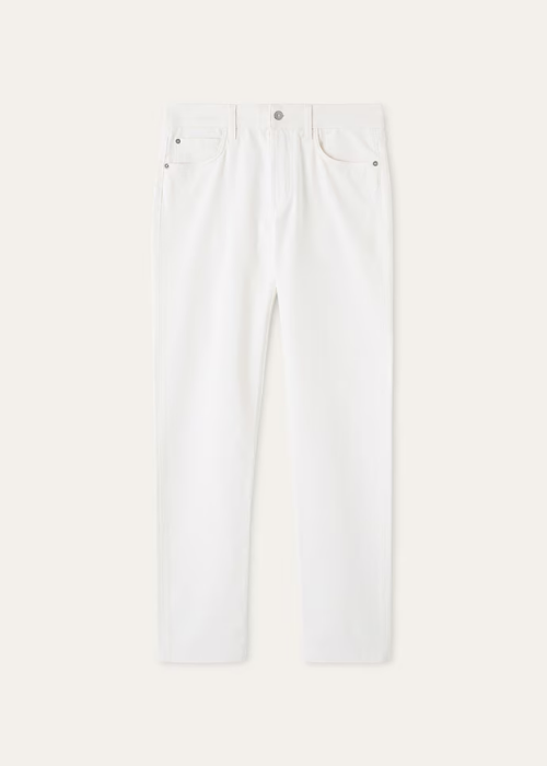 Quarona Jeans Cotton Optical White